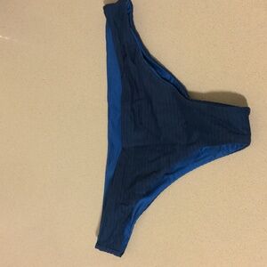 Patagonia navy reversible bikini bottom
